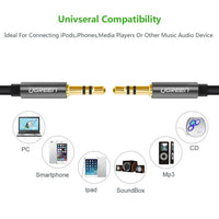 Thumbnail for UGREEN 3.5mm Male to 3.5mm Male Audio Cable 1M (10733)