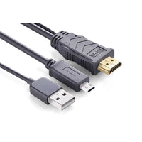Thumbnail for UGREEN MHL Micro USB 11 Pin to HDMI Adater Cable 2M (20139)