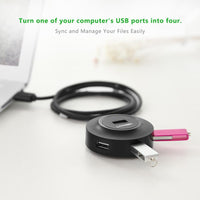Thumbnail for UGREEN 20277 4-Port USB 2.0 Hub