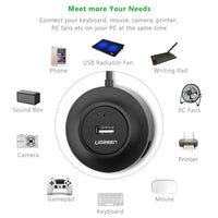 Thumbnail for UGREEN 20277 4-Port USB 2.0 Hub