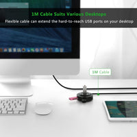 Thumbnail for UGREEN 20277 4-Port USB 2.0 Hub