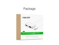 Thumbnail for UGREEN Mini DP to HDMI/VGA converter Silver (20421)
