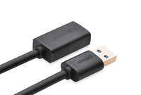 Thumbnail for UGREEN USB 3.0 Extension Male Cable 0.5m Black (30125)