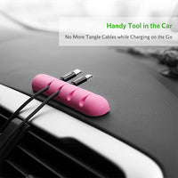 Thumbnail for UGREEN Cable Organizer (2pcs/pack) - Pink (30483)