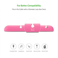 Thumbnail for UGREEN Cable Organizer (2pcs/pack) - Pink (30483)