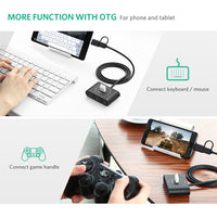Thumbnail for UGreen USB 3.0 Hub With Type C port Black 1M 40850