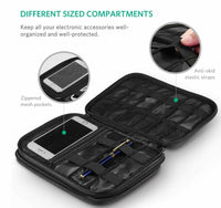 Thumbnail for UGREEN 50147 Double Layer Electronic Accessories Organiser Travel Bag