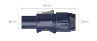 Thumbnail for UGREEN 60380 C-NL4FC Speaker Connector