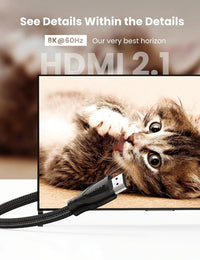 Thumbnail for UGREEN 80403 8K Ultra HD HDMI 2.1 Cable 2M