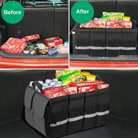 Thumbnail for UGREEN 80710 Multifunctional Car Trunk Organizer Black