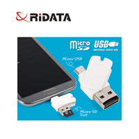 Thumbnail for Ridata OTG Mobile Phone MicroSD Card Reader (OTG Mobile Phone/Tablet/PC)
