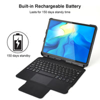 Thumbnail for CHOETECH BH-012 Wireless Keyboard Case for iPad Pro 11