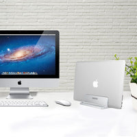 Thumbnail for CHOETECH H038 Desktop Aluminum Stand With Adjustable Dock Size, Laptop Holder For All MacBook & tablet