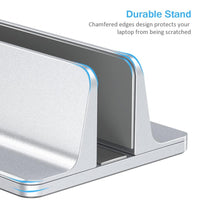 Thumbnail for CHOETECH H038 Desktop Aluminum Stand With Adjustable Dock Size, Laptop Holder For All MacBook & tablet
