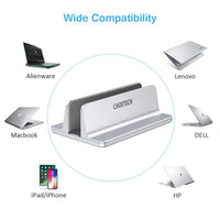 Thumbnail for CHOETECH H038 Desktop Aluminum Stand With Adjustable Dock Size, Laptop Holder For All MacBook & tablet