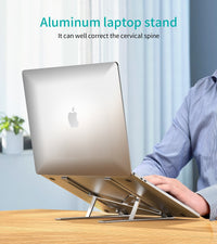 Thumbnail for CHOETECH H045-SL Aluminum Foldable Laptop Stand