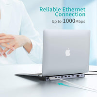 Thumbnail for CHOETECH HUB-M20 USB-C 11-in-1 Multifunction Adapter