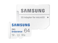 Thumbnail for SAMSUNG 64GB PRO Endurance microSDXC with Adapter MB-MJ64KA