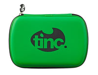 Thumbnail for Tinc Two-Colour Hard Top Pencil Case : Green With Black Zip