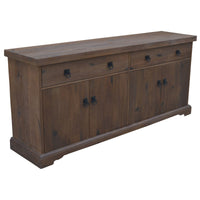 Thumbnail for Florence  Buffet Table 180cm 2 Door 4 Drawer Solid Mango Timber Wood