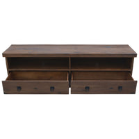 Thumbnail for Florence  ETU Entertainment TV Unit 180cm 2 Drawer Solid Mango Timber Wood