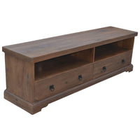 Thumbnail for Florence  ETU Entertainment TV Unit 180cm 2 Drawer Solid Mango Timber Wood