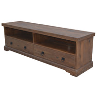 Thumbnail for Florence  ETU Entertainment TV Unit 180cm 2 Drawer Solid Mango Timber Wood