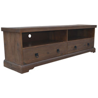 Thumbnail for Florence  ETU Entertainment TV Unit 180cm 2 Drawer Solid Mango Timber Wood