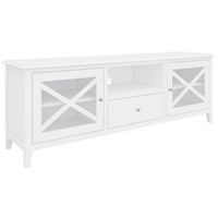 Thumbnail for Daisy ETU Entertainment TV Unit 210cm Solid Acacia Wood Hampton - White