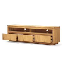 Thumbnail for Rosemallow ETU Entertainment TV Unit 185cm 3 Drawer Solid Messmate Timber Wood