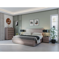 Thumbnail for Rosemallow Queen Size Bed Parquet Solid Messmate Timber Wood Frame Mattress Base