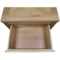 Thumbnail for Rosemallow Bedside Table 2 Drawers Storage Cabinet Nightstand End Tables Timber