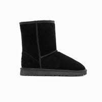 Thumbnail for Ugg Boots Genuine Australian Sheepskin Unisex Short Classic Suede (Black, EU36)