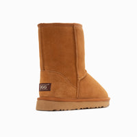 Thumbnail for Ugg Boots Genuine Australian Sheepskin Unisex Short Classic Suede (Chestnut, EU36)