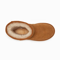 Thumbnail for Ugg Boots Genuine Australian Sheepskin Unisex Short Classic Suede (Chestnut, EU36)