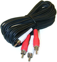 Thumbnail for 1.5M 2-RCA Male To Male Dual 2RCA Cable, 2 RCA Stereo Audio Cord Connector