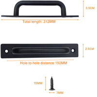 Thumbnail for Barn Door Handle Sliding Door Pull Cabinet Door Handles Drawer knobs Kitchen Handles Hardware