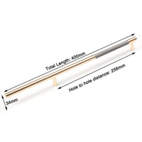 Thumbnail for Gold Solid Modern Design Furniture Kitchen Cabinet Handles Drawer Bar Handle Pull 256mm
