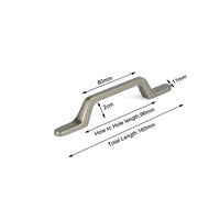 Thumbnail for Black Zinc Kitchen Cabinet Handles Drawer Bar Handle Pull 96mm