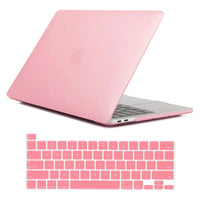 Thumbnail for Pink MacBook Pro 13 inch 2020 A2338 A2251 A2289 Matte Shell Case Keyboard Cover Touch Bar
