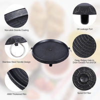 Thumbnail for Korean BBQ Grill Pan Non-Stick Smokeless Stovetop BBQ Grill Plate Indoor Outdoor