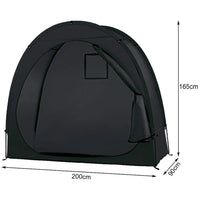 Thumbnail for Bike Cover Storage Tent Durable Waterproof Anti-Dust Foldable Outdoor Tools Storage Shed