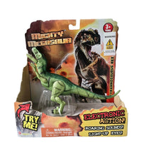 Thumbnail for Mighty Megasaur Electronic Action Dinosaur Velociraptor