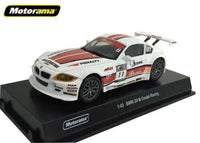 Thumbnail for Motorama Diecast Metal BMW Z4 M Coupe Racing Car 1:43