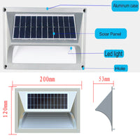 Thumbnail for Solar Step Light – Warm White with Silver Case