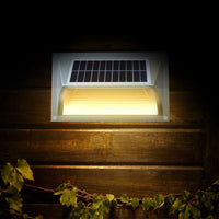 Thumbnail for Solar Step Light – Warm White with Silver Case