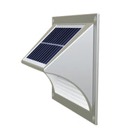 Thumbnail for Solar Step Light – Warm White with Silver Case