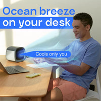 Thumbnail for Evapolar evaCHILL - Personal Portable Air Cooler and Humidifier, with USB Connectivity and LED Light, White