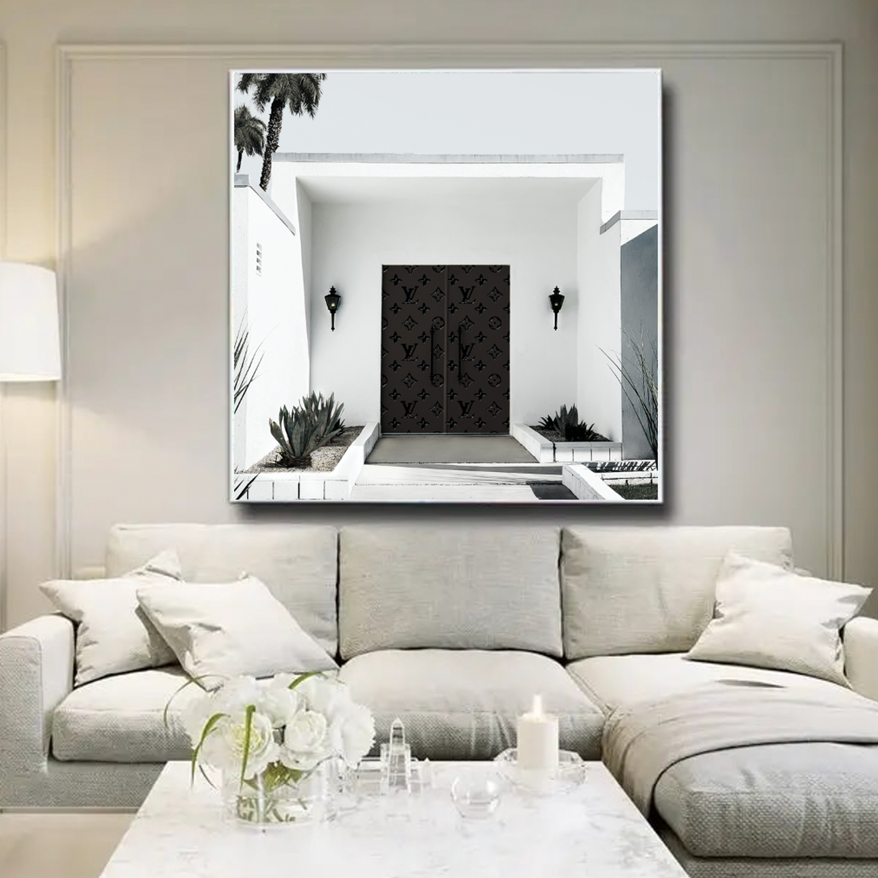 Interior Ave - Casa Amor - 75cm x 75cm Canvas Artwork