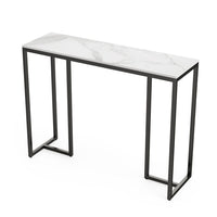 Thumbnail for Interior Ave - Stone Marble Console - Marble & Black